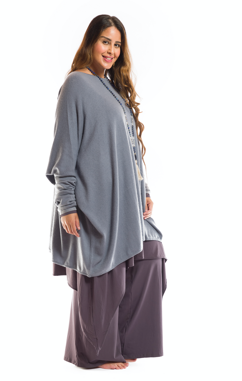 SLOUCHY TOP CHARCOAL