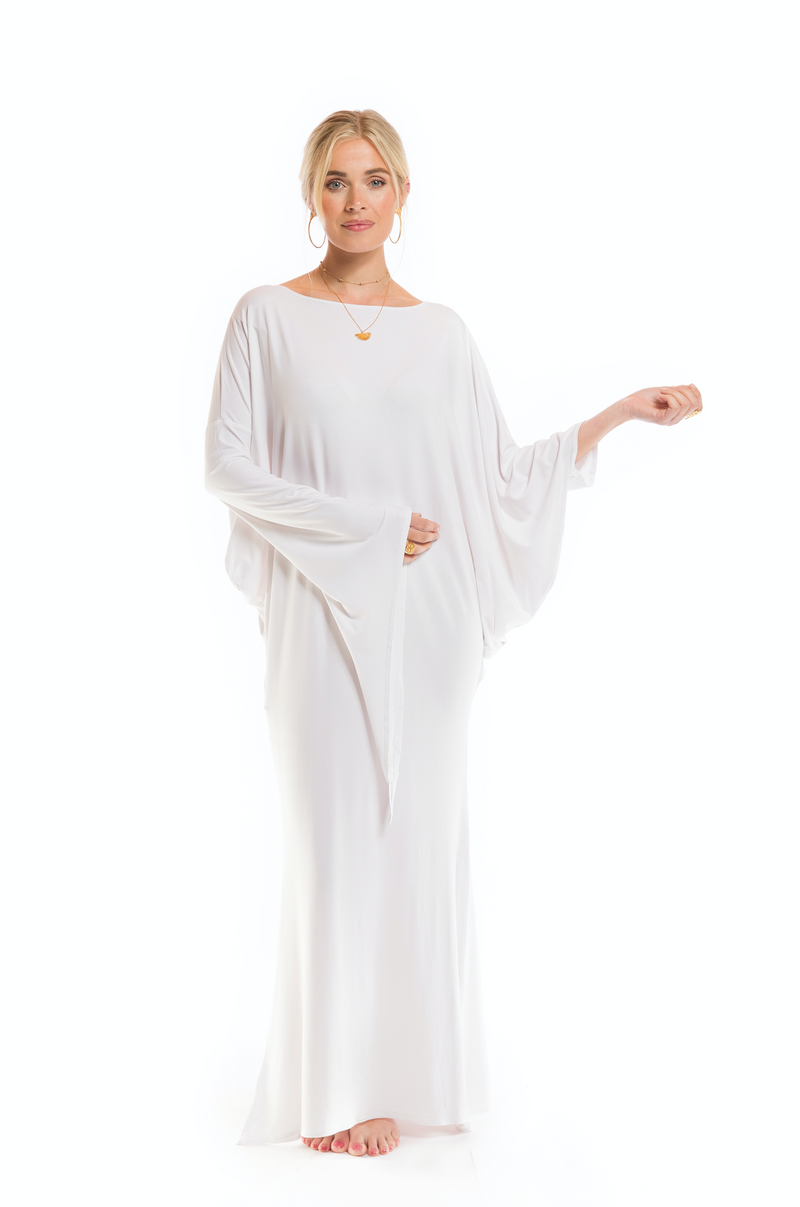 GRECIAN DRESS WHITE