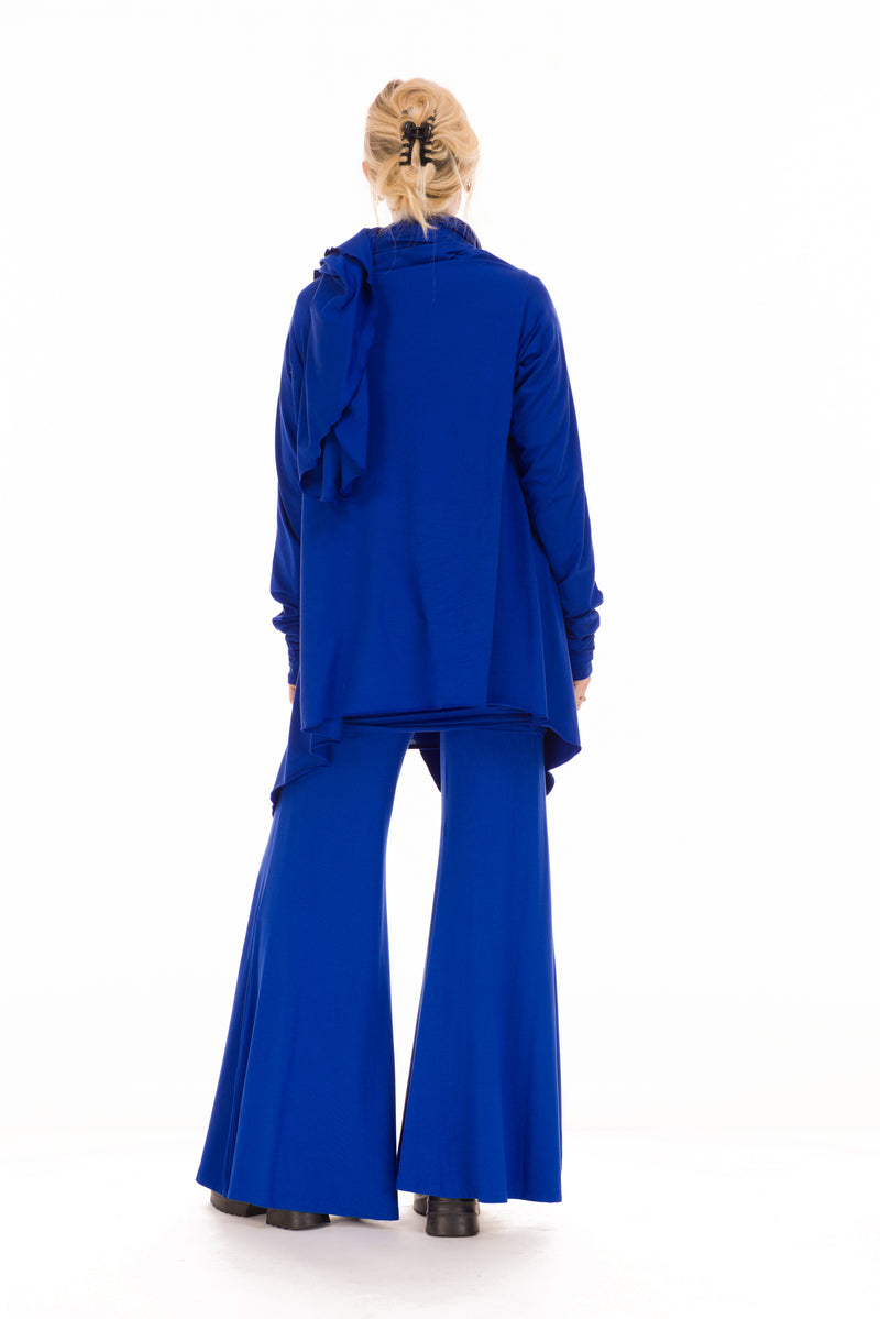 BAMBOO WATERFALL JACKET COBALT BLUE