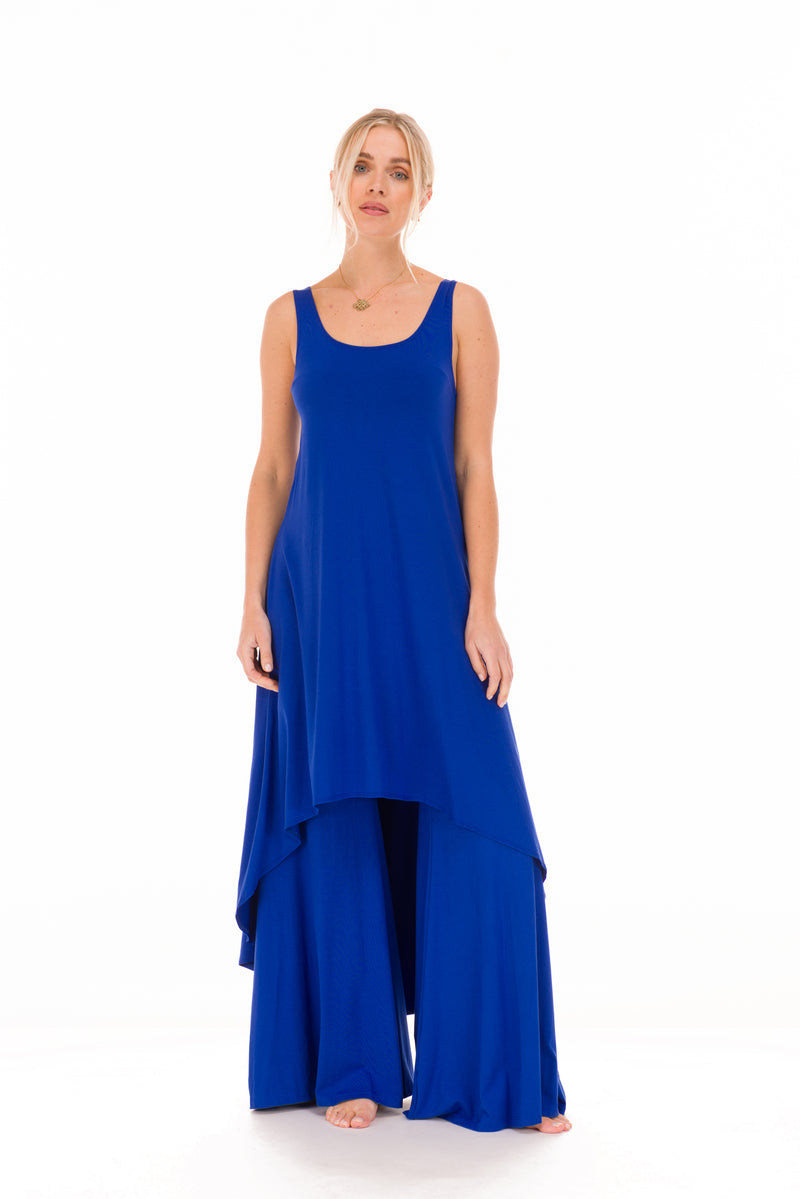 BAMBOO ELFIN DRESS COBALT BLUE