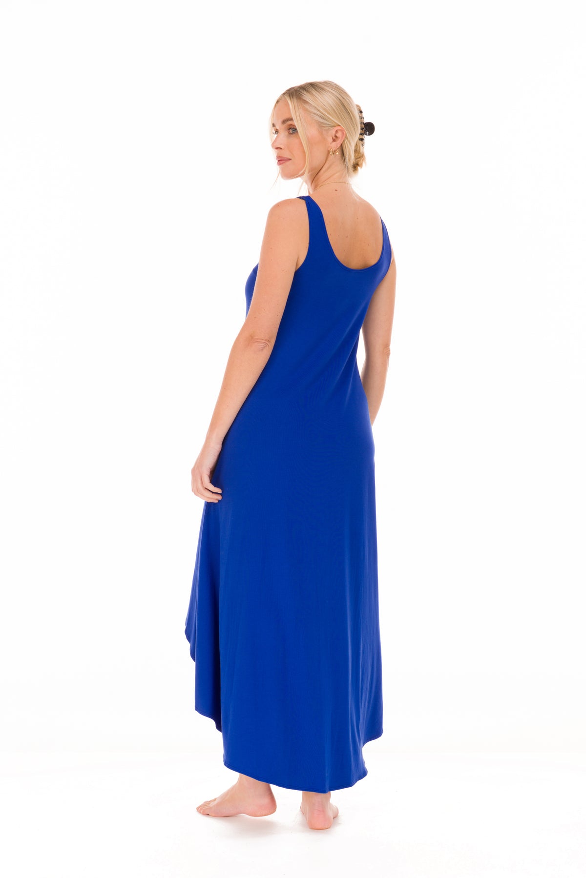 BAMBOO ELFIN DRESS COBALT BLUE