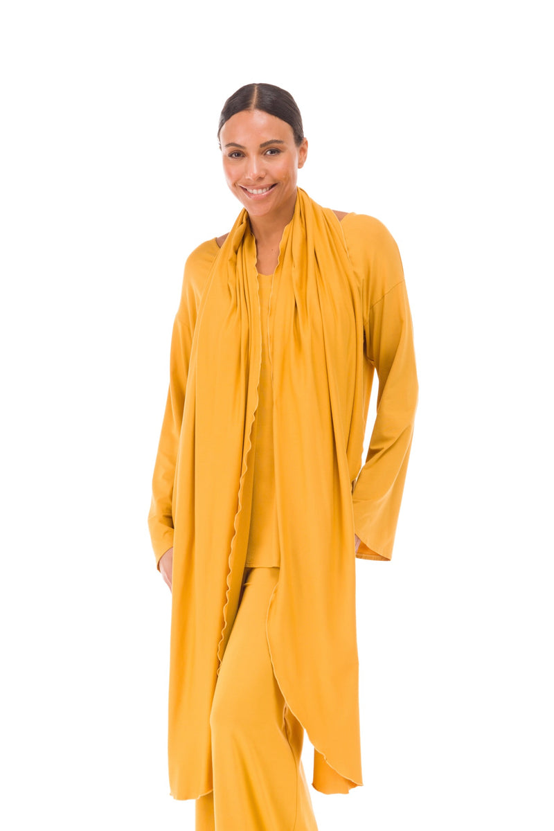BAMBOO SCARF TIBETAN YELLOW
