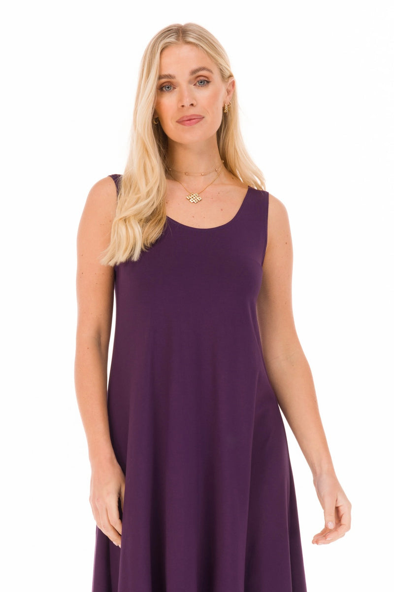 BAMBOO ELFIN DRESS PURPLE