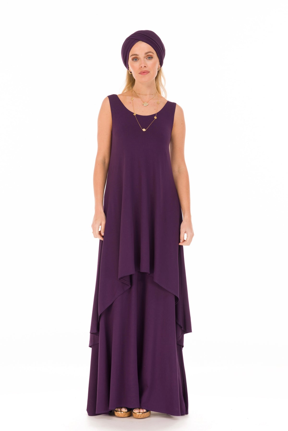 FLAMENCO SKIRT PURPLE