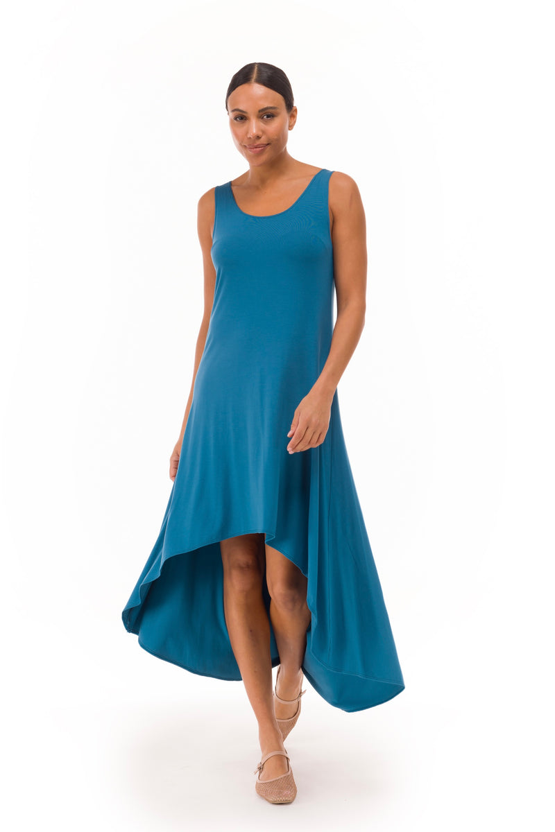 BAMBOO ELFIN DRESS TEAL