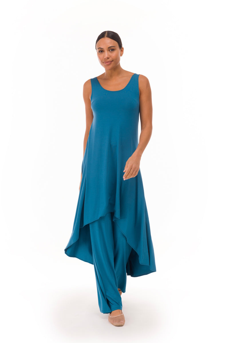 BAMBOO ELFIN DRESS TEAL