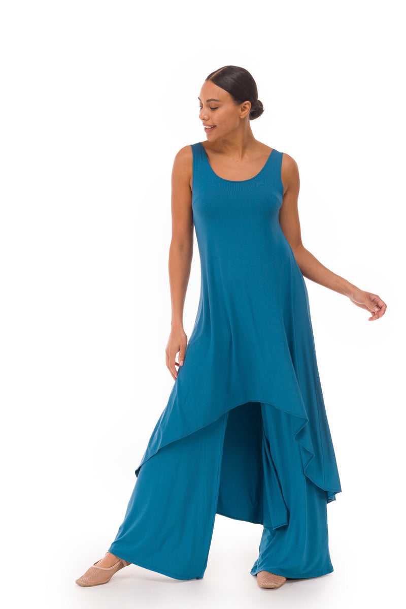 BAMBOO ELFIN DRESS TEAL