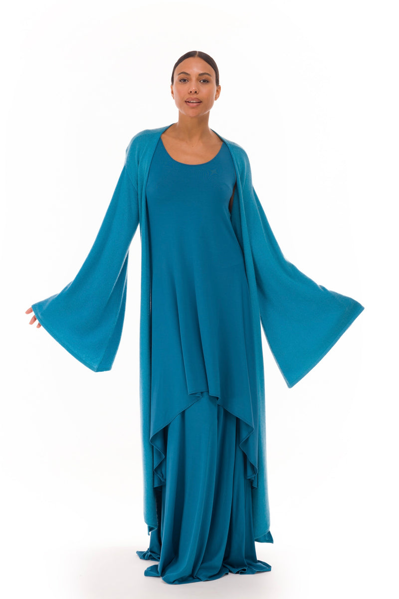 BAMBOO ELFIN DRESS TEAL