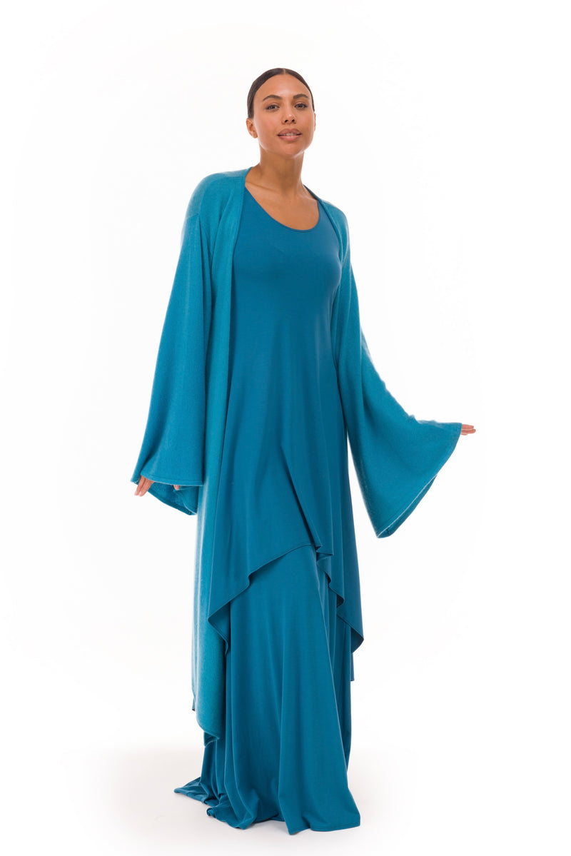 BAMBOO ELFIN DRESS TEAL