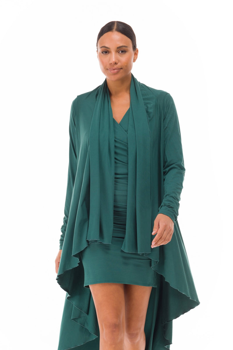 BAMBOO WATERFALL JACKET FLORESTA