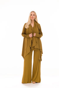 BAMBOO PALAZZO PANTS PISTACHIO