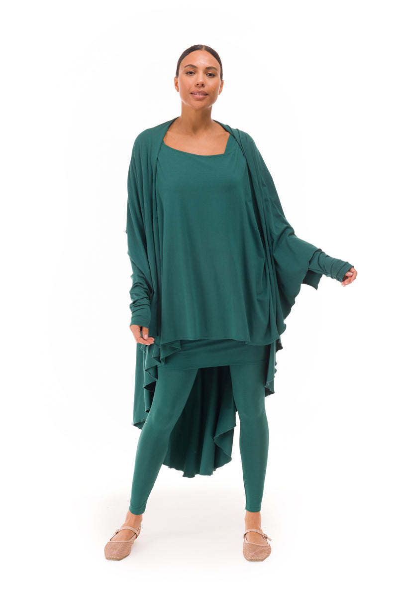 BAMBOO WATERFALL JACKET FLORESTA