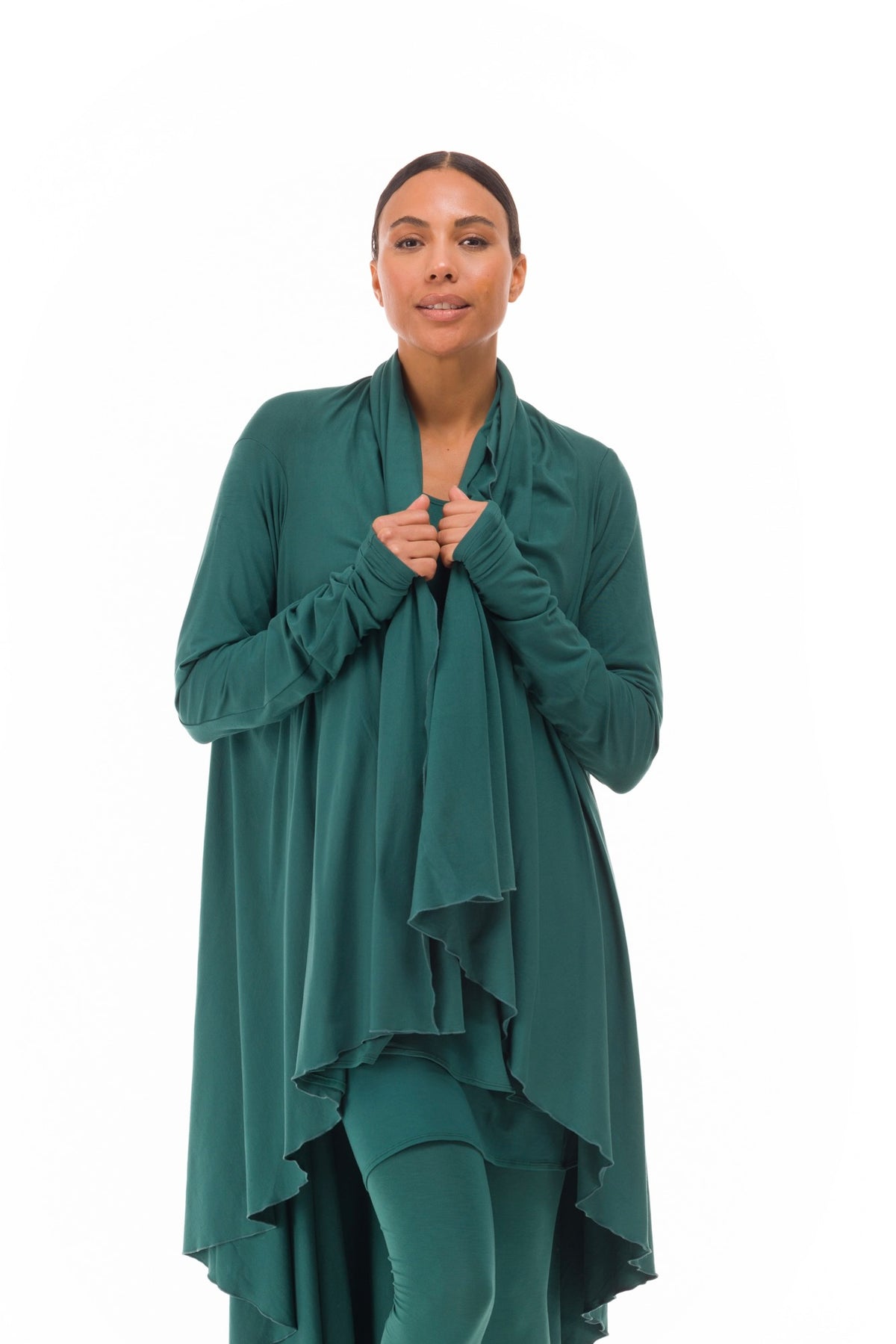BAMBOO WATERFALL JACKET FLORESTA