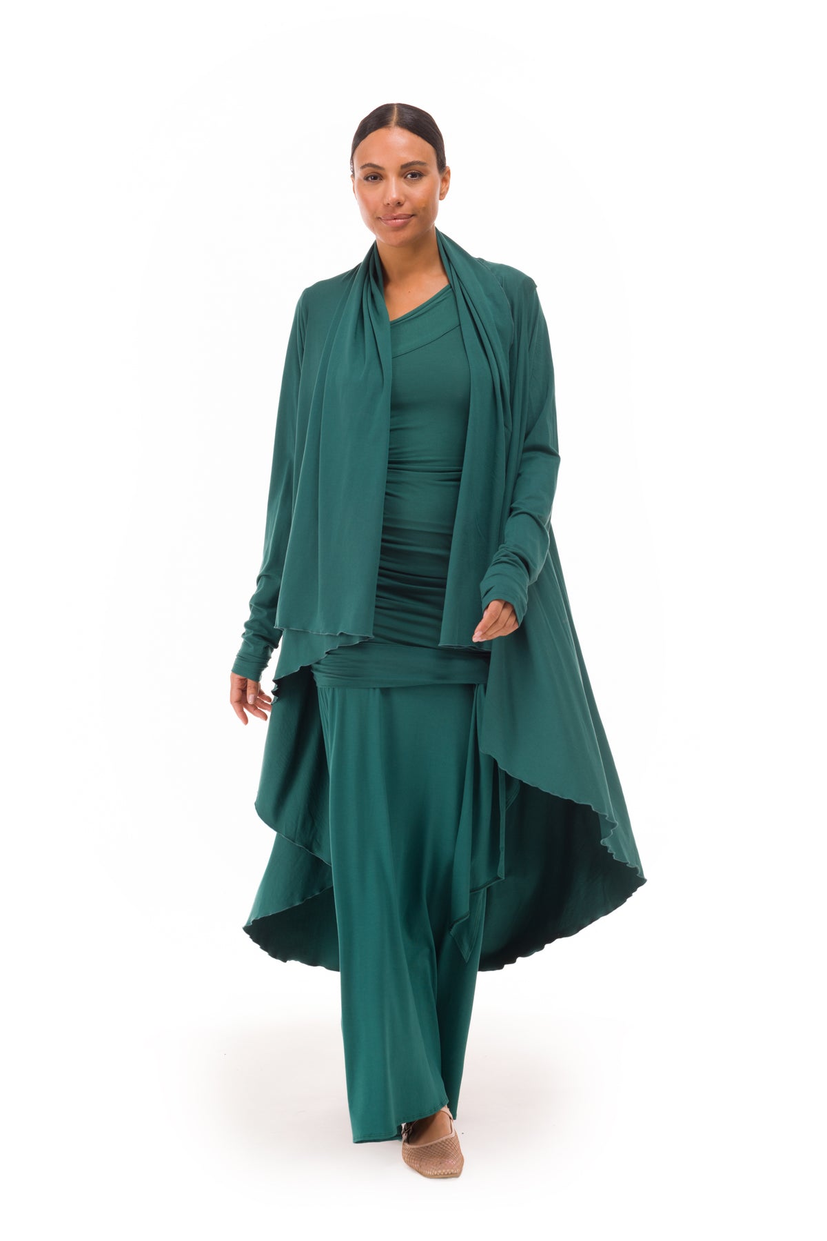 BAMBOO WATERFALL JACKET FLORESTA