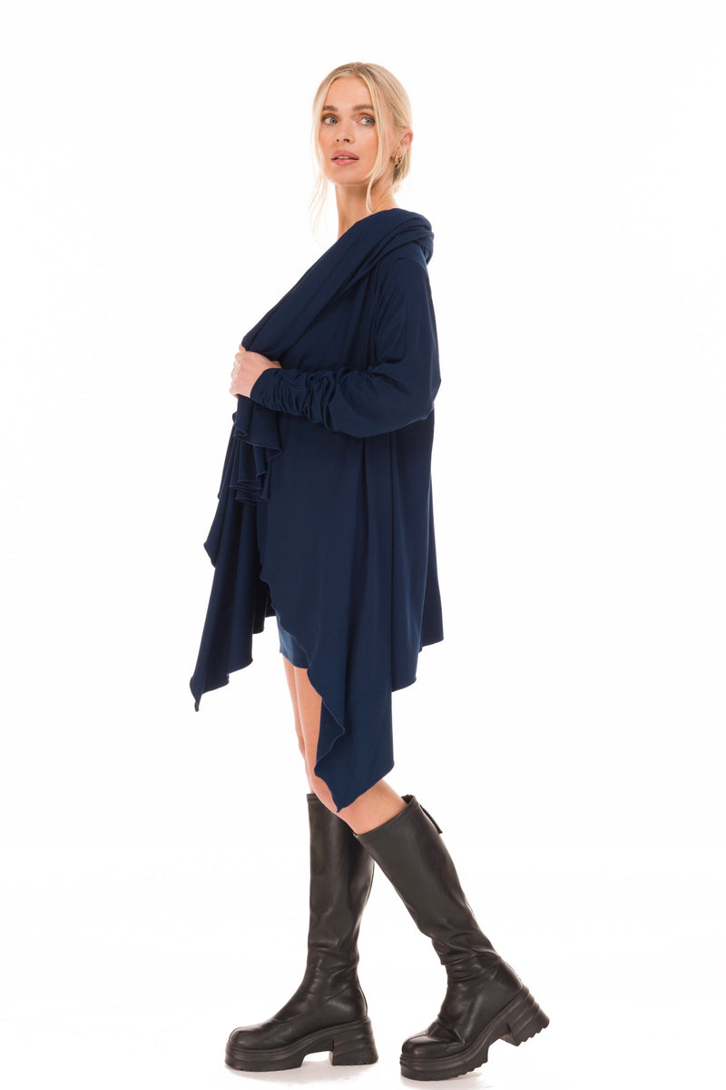 BAMBOO WATERFALL JACKET NAVY