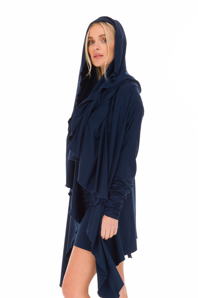 BAMBOO WATERFALL JACKET NAVY