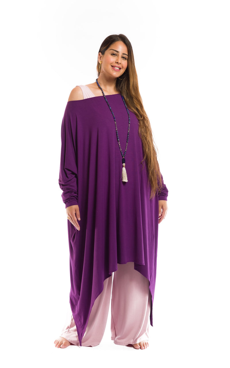 SLOUCHY TOP PURPLE