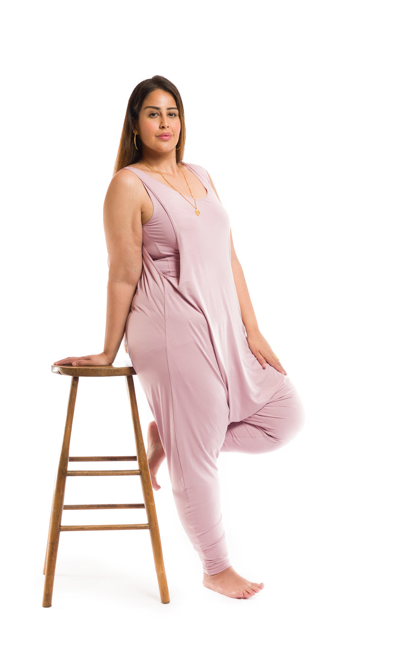 BAGGY JUMPSUIT ROSEWOOD