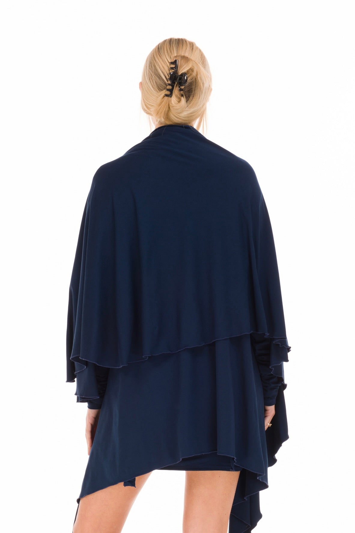 BAMBOO WATERFALL JACKET NAVY