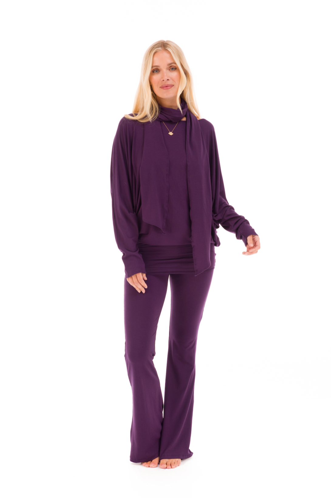 SOUL PANTS DEEP PURPLE