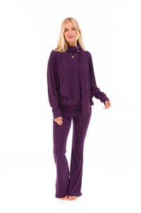 BAMBOO SOUL PANTS DEEP PURPLE