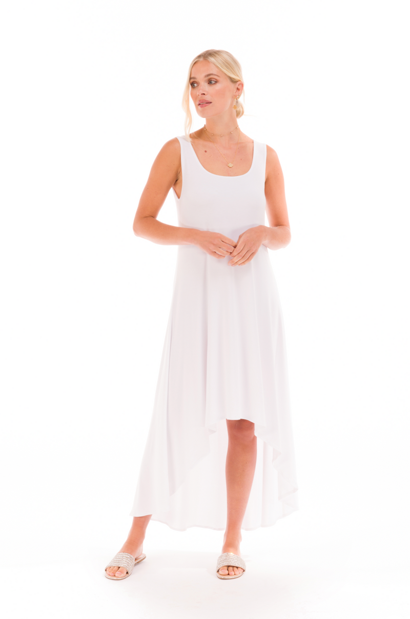 BAMBOO ELFIN DRESS WHITE