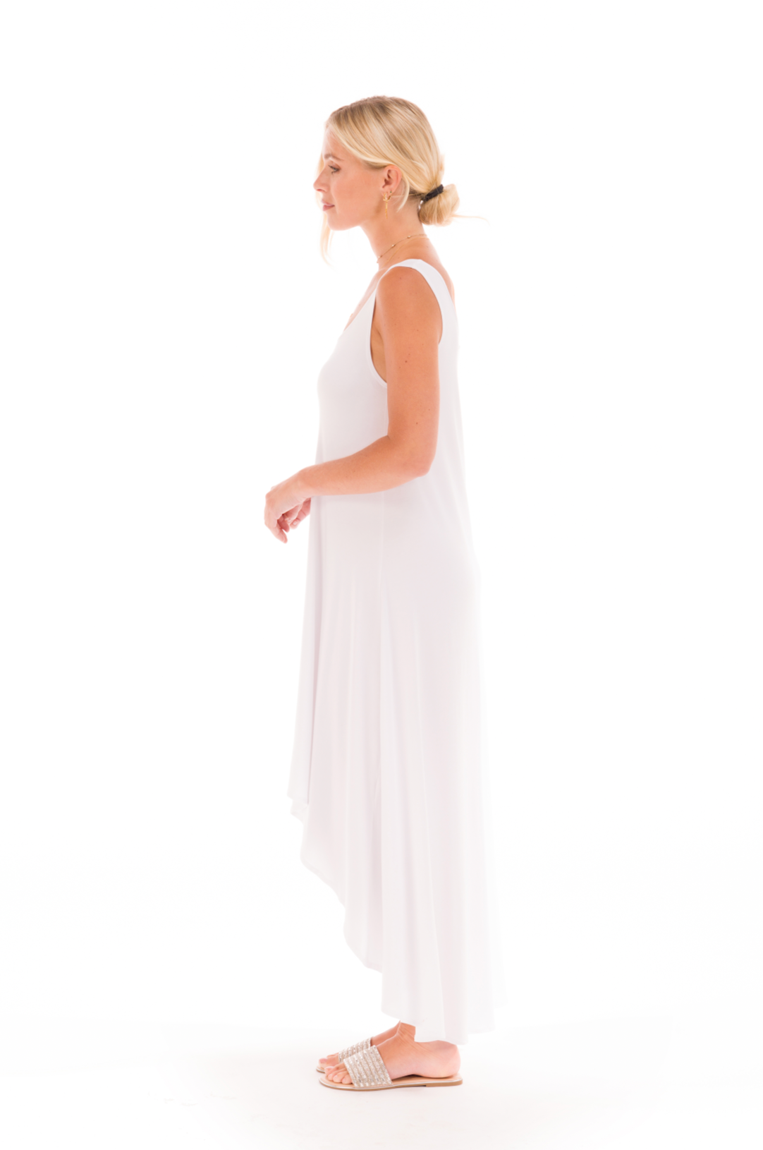 BAMBOO ELFIN DRESS WHITE