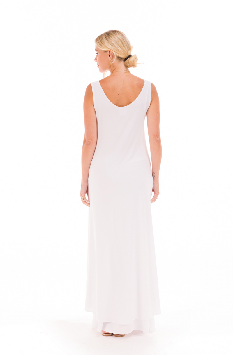 BAMBOO ELFIN DRESS WHITE