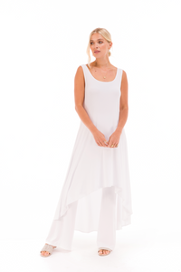 BAMBOO ELFIN DRESS WHITE