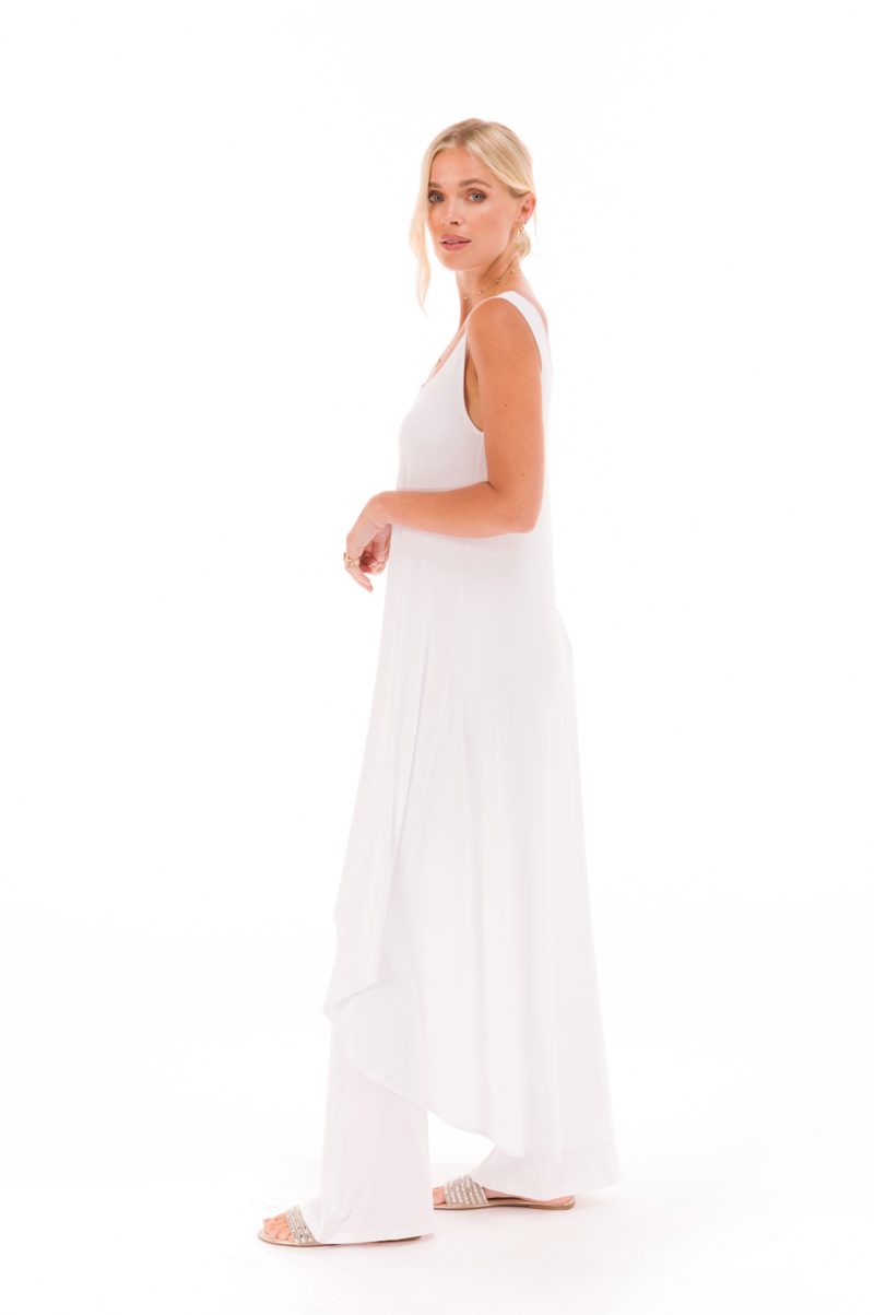 BAMBOO ELFIN DRESS WHITE