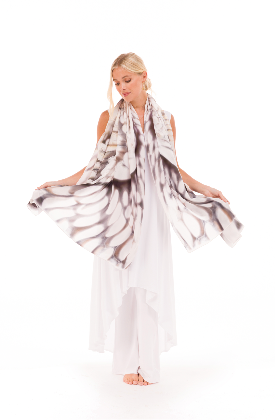 BAMBOO ELFIN DRESS WHITE