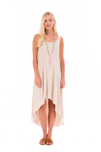 BAMBOO ELFIN DRESS ECRU