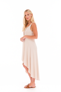 BAMBOO ELFIN DRESS ECRU