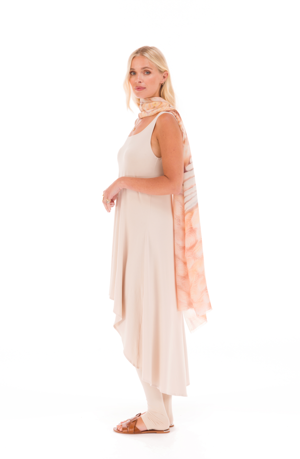 BAMBOO ELFIN DRESS ECRU