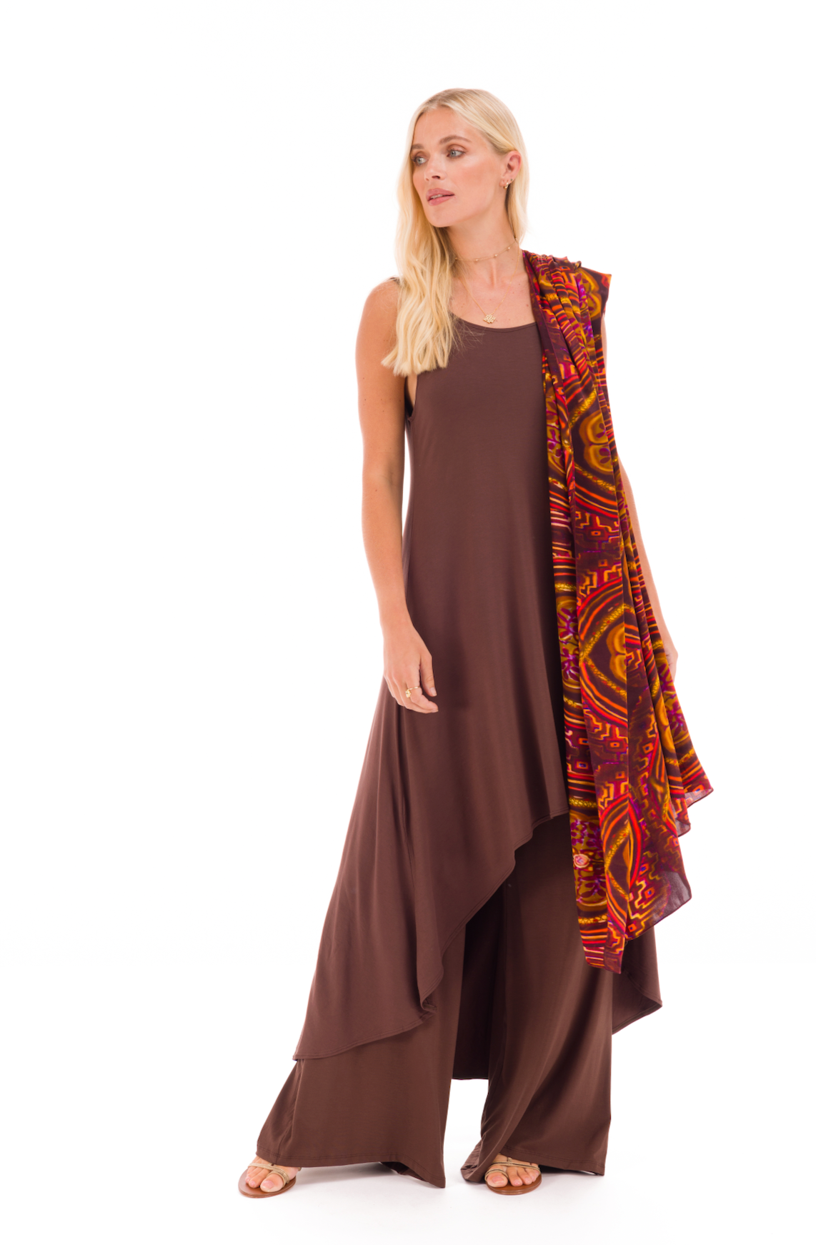 BAMBOO ELFIN DRESS BROWN