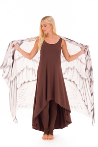 BAMBOO ELFIN DRESS BROWN