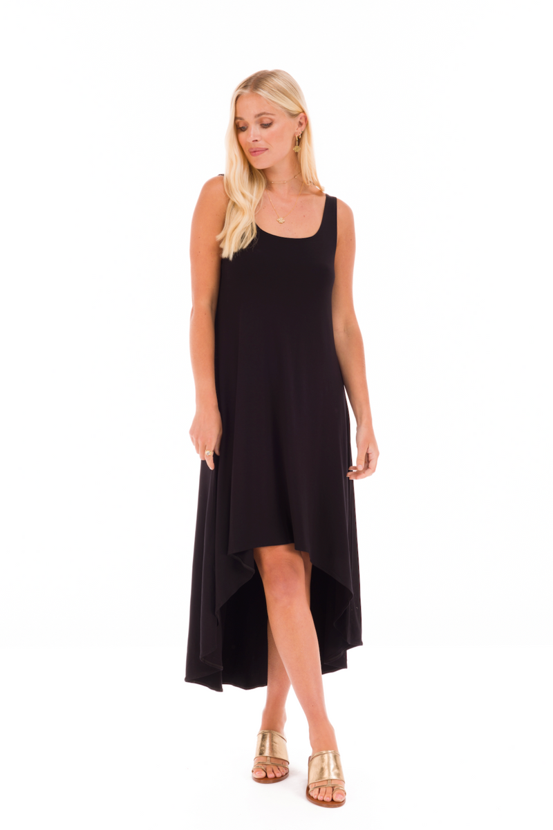 BAMBOO ELFIN DRESS BLACK