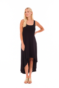 BAMBOO ELFIN DRESS BLACK