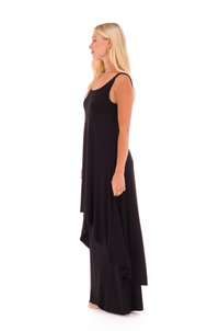 BAMBOO ELFIN DRESS BLACK