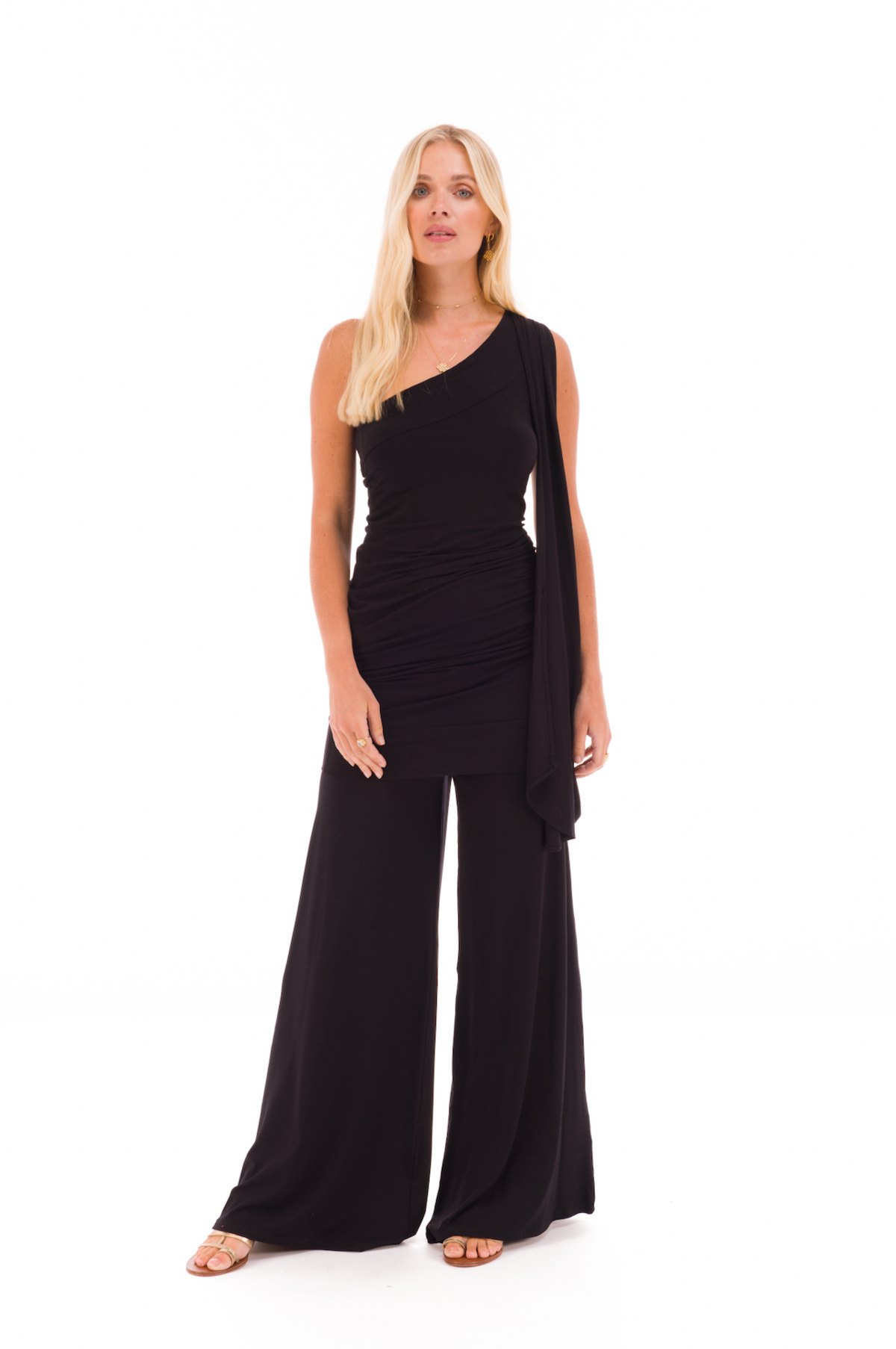 PALAZZO PANTS BLACK