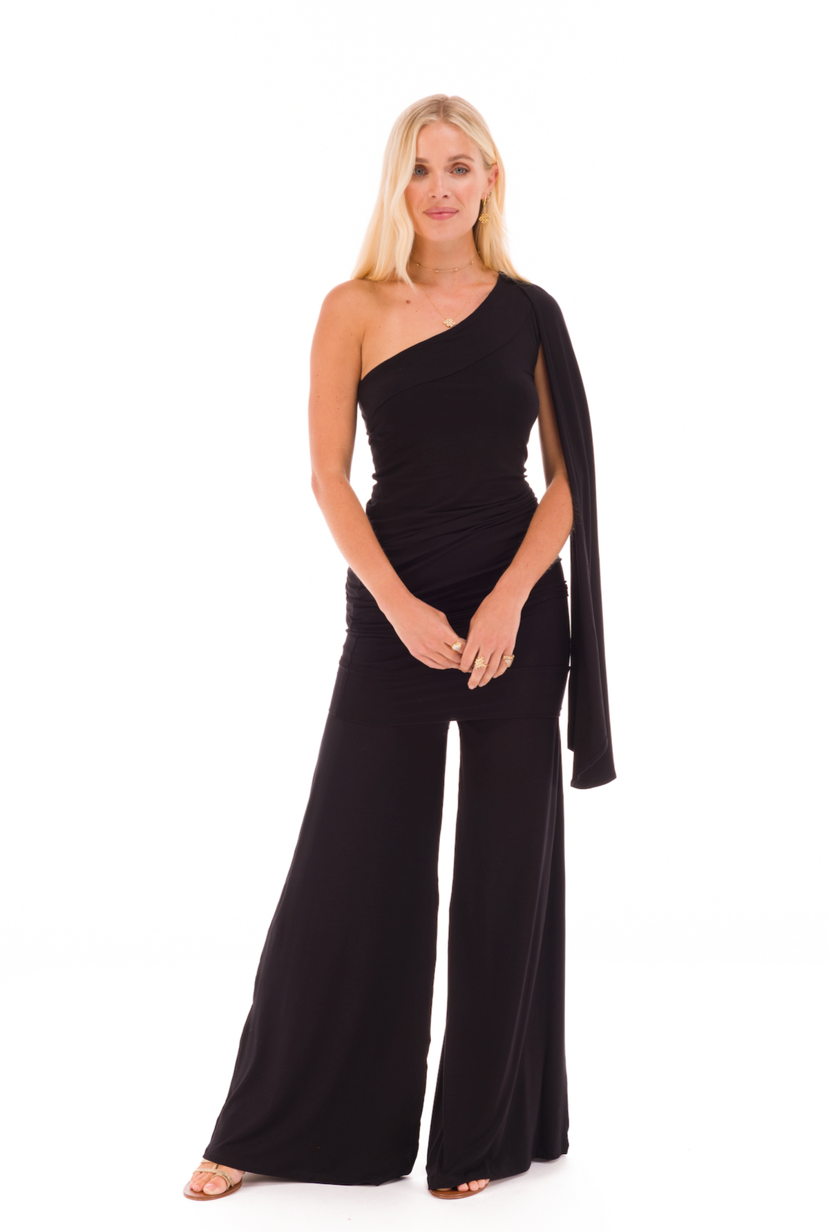 PALAZZO PANTS BLACK