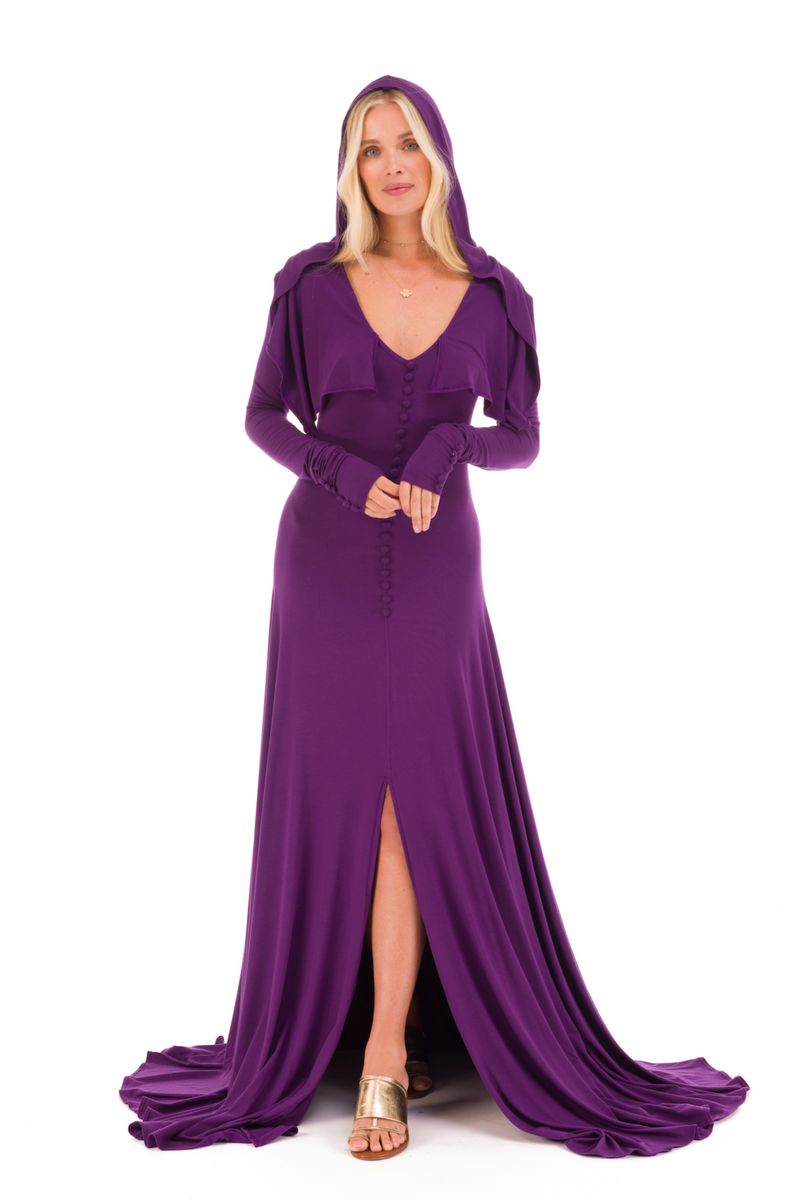 BAMBOO SOUL SISTER CEREMONY DRESS PURPLE