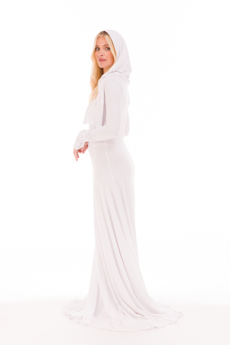 BAMBOO SOUL SISTER CEREMONY DRESS WHITE