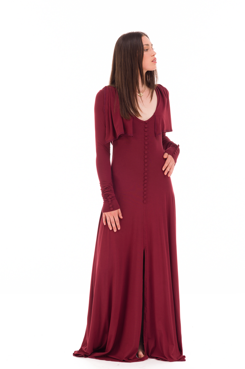 SOUL SISTER CEREMONY DRESS BURGUNDY