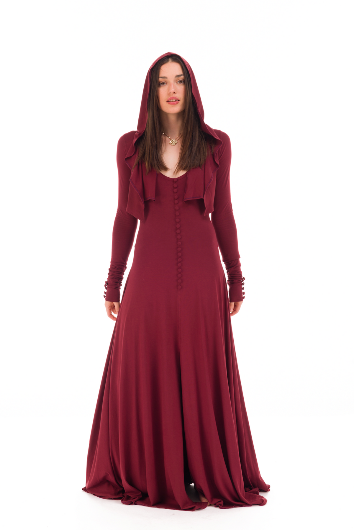 SOUL SISTER CEREMONY DRESS BURGUNDY