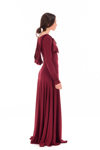 BAMBOO SOUL SISTER CEREMONY DRESS BURGUNDY