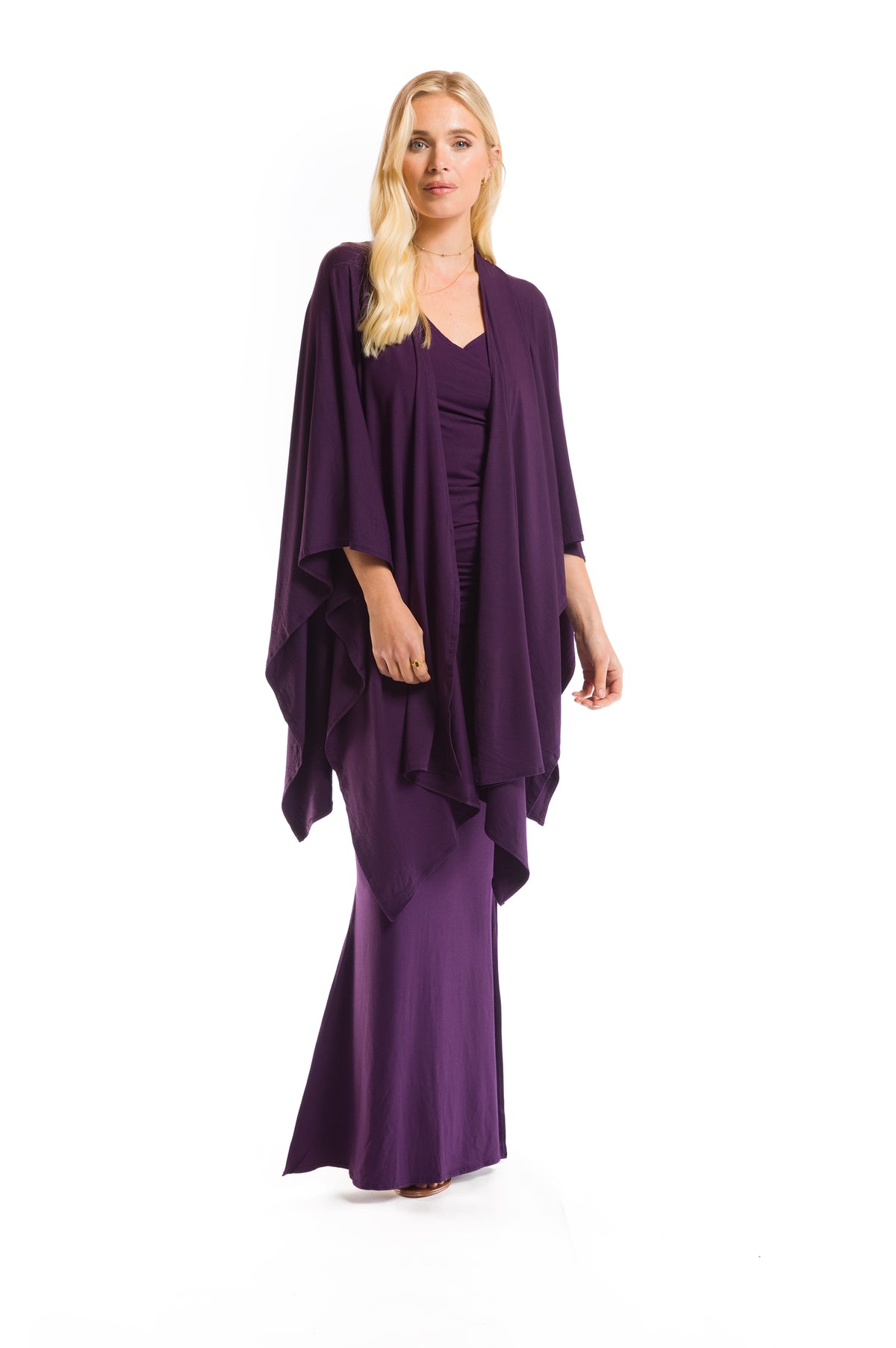 CROSSOVER TOP DEEP PURPLE