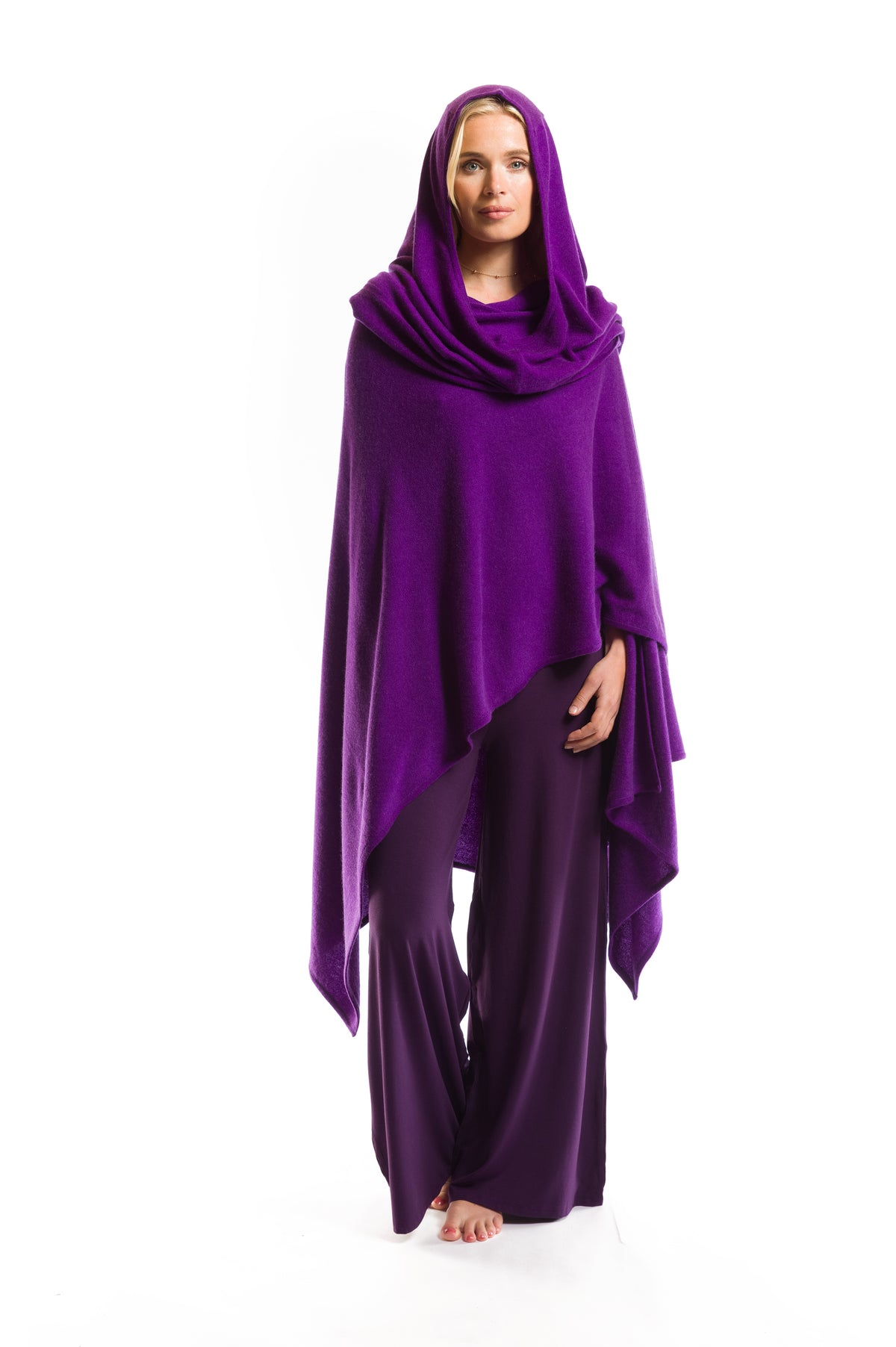 2 PLY AVALON CASHMERE CAPE PURPLE