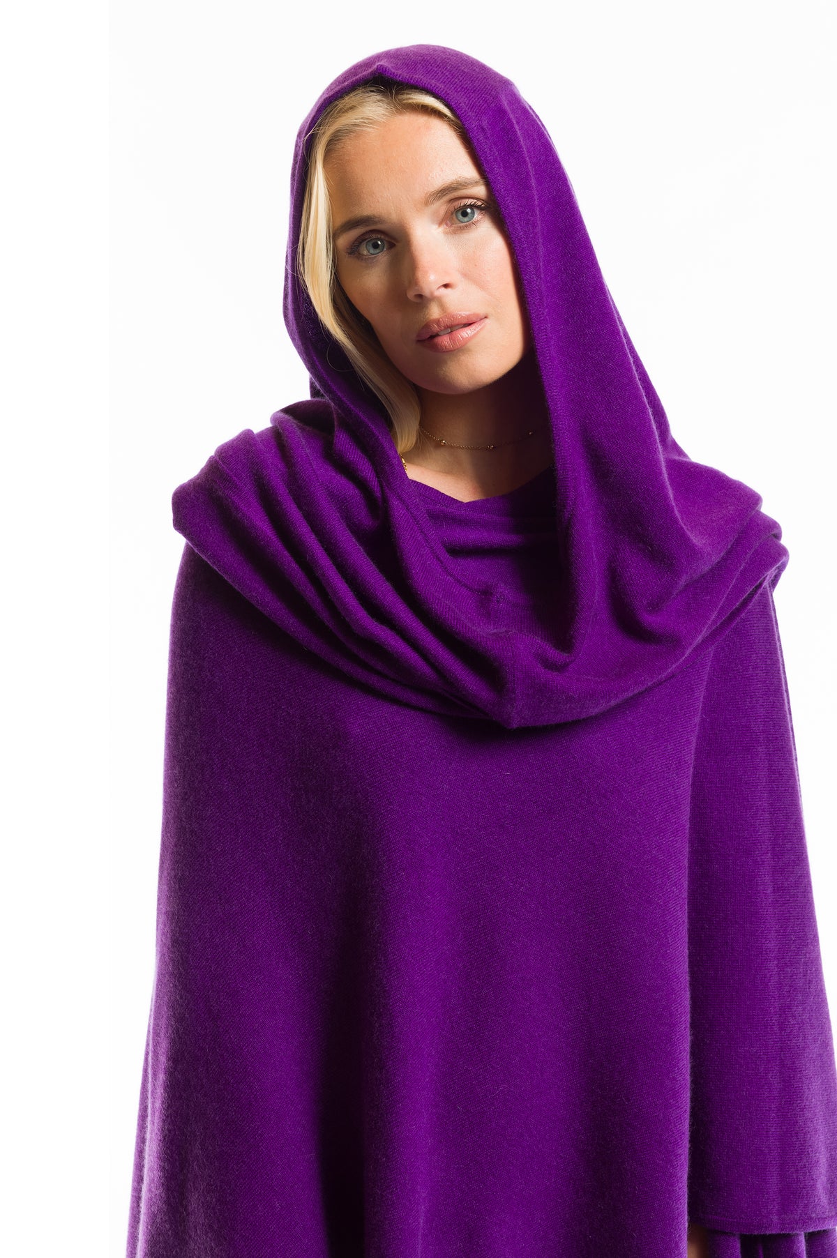 2 PLY AVALON CASHMERE CAPE PURPLE