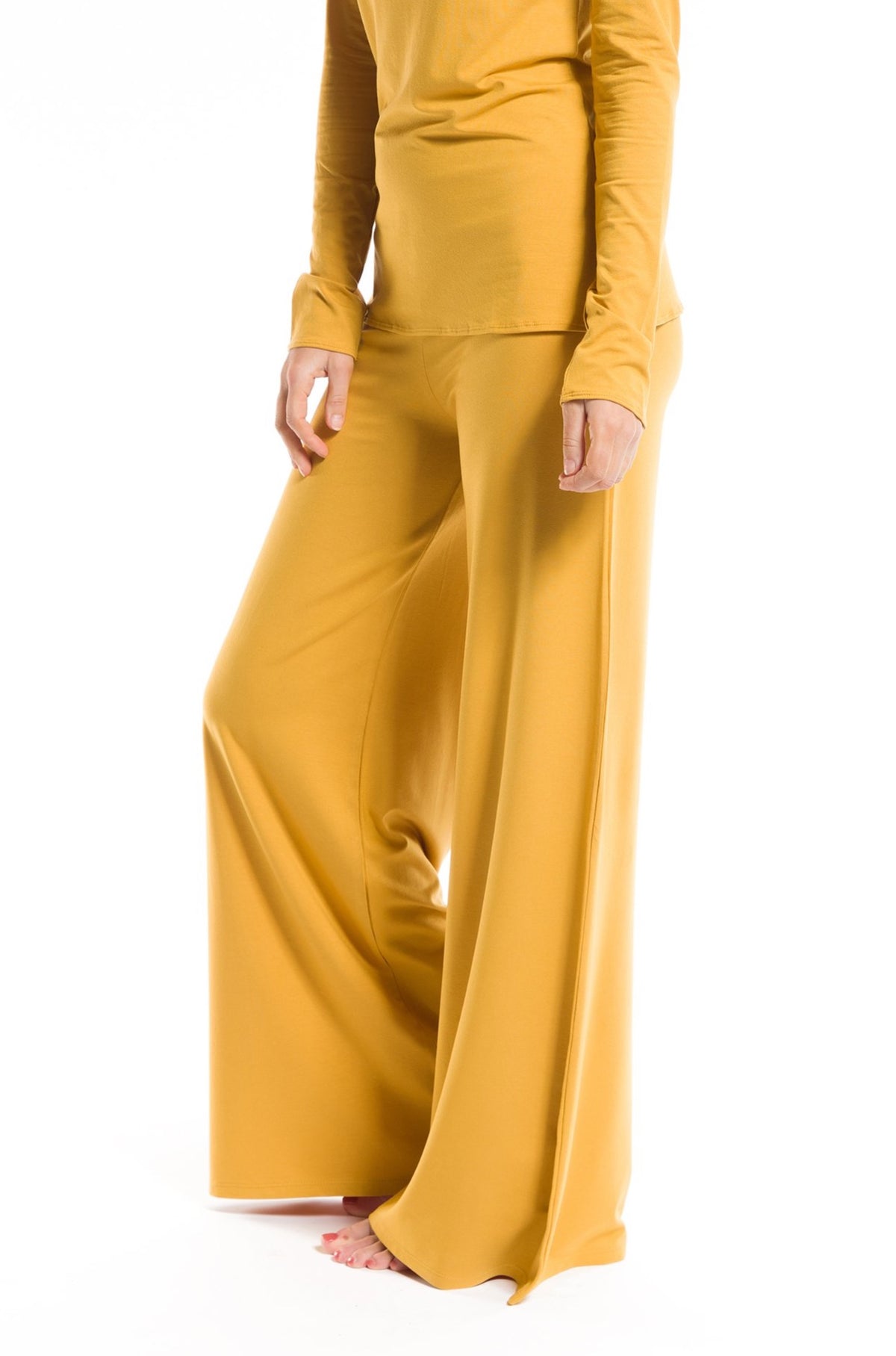 PALAZZO PANTS TIBETAN YELLOW